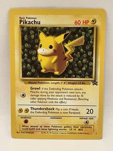 Pikachu Black Star Promo Card | eBay