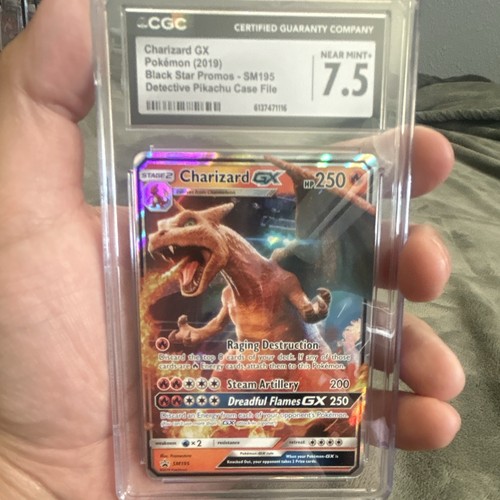 Charizard-GX graded CGC 7.5 for sale on eBay