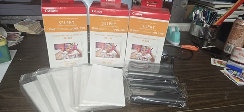 3 x Canon RP-108 4x6 Paper/Ink, 108 Sheets for SELPHY CP1200 CP1300 CP910 CP820 - 第 2/9 張圖片