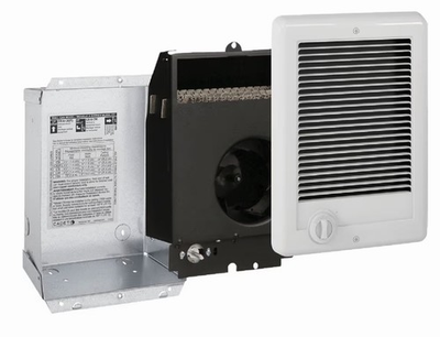 #ad Cadet 1500 W Com Pak In Wall Fan forced Electric Heater in White w Thermostat $84.95