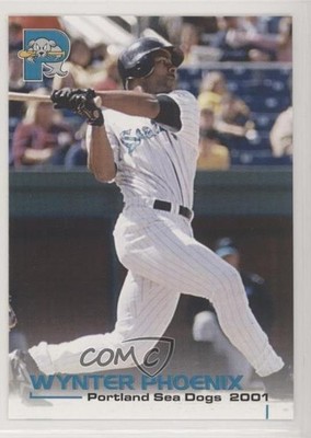 2001 Grandstand Portland Sea Dogs Wynter Phoenix 0b5