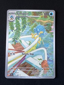 SIMIPOUR 102/086 NM ILLUSTRATION RARE BLACK BOLT POKEMON 2025