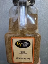 WHOLE CELERY SEED 5.25LB CON YEAGER SPICE