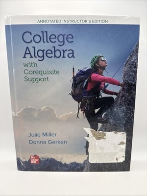 Instructors Ed College Algebra with Corequisite Support