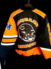 Chicago Bears Men's G-III Embroidered Logo Jacket L,XL, 2X,3X or 4X
