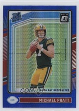 2024 Panini Donruss Optic Rated Rookie Blue Hyper Prizm Michael Pratt #280 0wp8