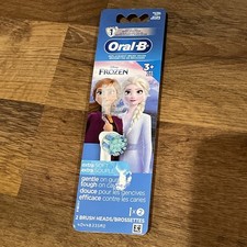 Oral-B Frozen Kids Toothbrush Heads 2-Pack Extra Soft Replacement New