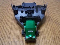 Ft Traxxas 8S X-Maxx Ultimate Front Bulkhead Green Aluminum Differential Housing