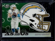 2023 Panini Contenders Optic Justin Herbert X's and O's #XO-13 Chargers