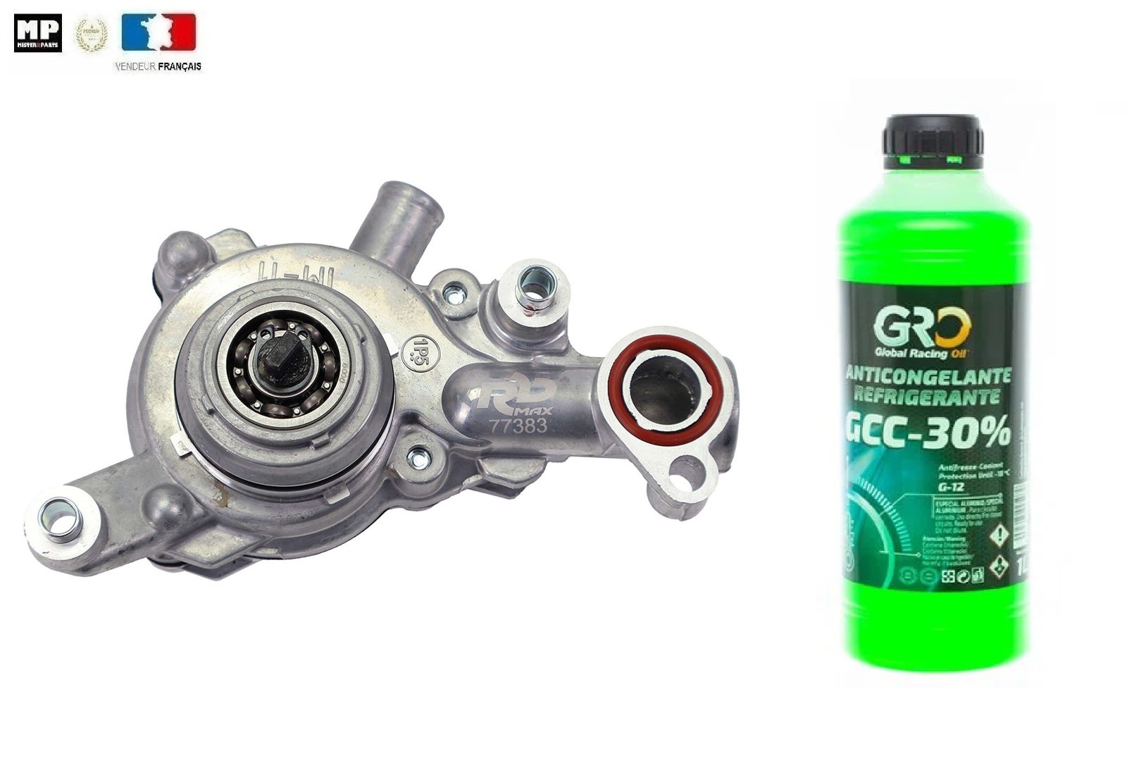 Kit pompe à eau scooter Yamaha NMAX 125 réfection circuit refroidissement 2015-2018