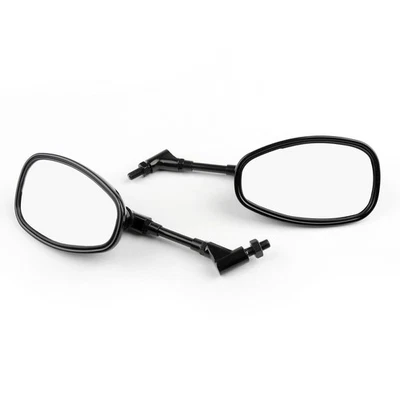 Rear PAIRE DE MIROIRS Pour Yamaha V-MAX XJR1200 MT-03 FZ6 04-09 XV950 Black AF - Photo 1/4