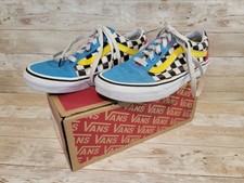 Vans Old Skool Crazy Check Youth Mens 4.5 Womens 6 Checkered