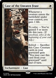 Case of the Uneaten Feast #10 - Murders at Karlov Manor Rare MTG