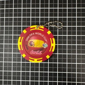 Portachiavi CocaCola Mondiali Spagna 2006 oggetto regalo tifoso calcio da collezione