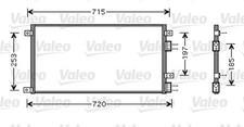 VALEO Kondensator Klimaanlage NEUTEIL 818037 Aluminium für IVECO DAILY 4 3 Bus