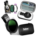 Phone 52Mm Variable Nd2-Nd400 Filter for iPhone,Samsung and Other Smart