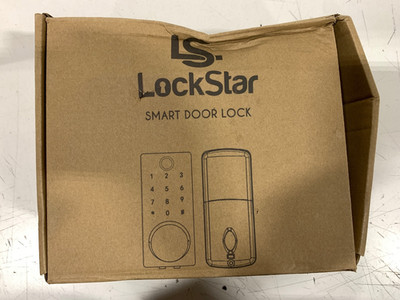 LockStar Bluetooth/Fingerprint/App Control/Keypad Smart Door Lock M#: S110BBL-F