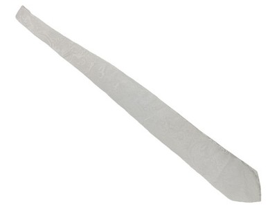 The Tie Bar Herren Krawatte Weiß Elegant Paisley Festlich