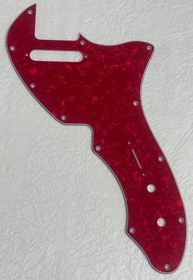 New Great-For Fit US Telecaster Thinline/Tele 69 Guitar Pickguard Red Pearl