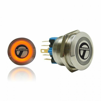#ad #ad Trigger Billet Button :: Orange Illumination trigger horns TRGA5 trigger horns $69.95