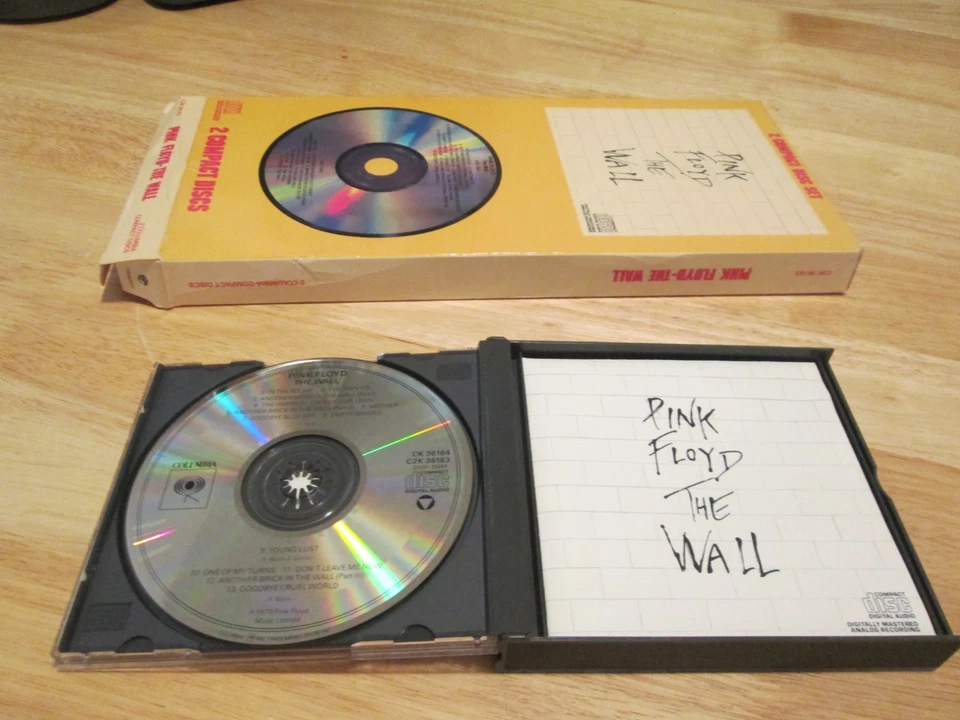 Pink Floyd - The Wall Rare Longbox Hard To Find Foto 4 de 4