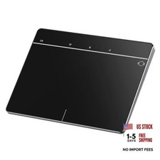 Wireless Bluetooth Trackpad for Windows 10  11, 3-in-1 Connectivity Black