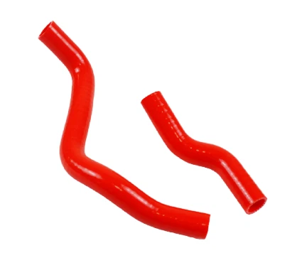 Mangueira de radiador de silicone vermelha para 1997 1998 1999 Honda CR250R  - Imagem 3 de 4