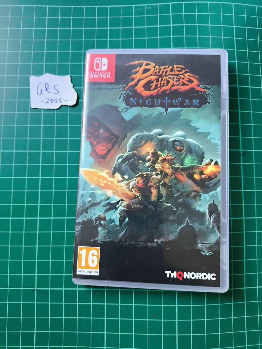 Battle Chasers Nightwar for Nintendo Switch. Good Condition. Ready