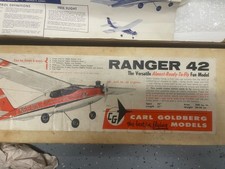 Super Rare Vintage CARL GOLDBERG RANGER 42 Radio Controlled Airplane.!!!