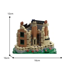 Compatible Horror Building / Iconic Attraction 553 for Halloween Gift