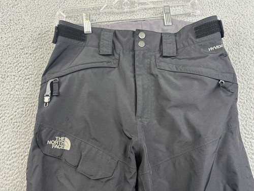 The North Face Hyvent Snow Pants Mens Small Black Waterproof Ski Snowboarding - Picture 2 of 16