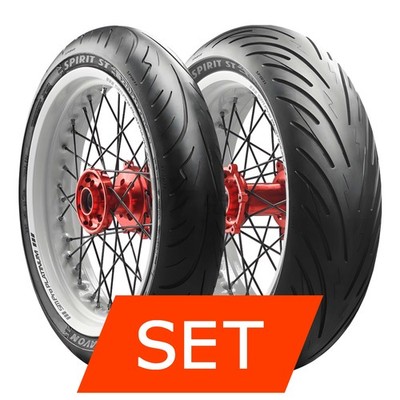Reifenset Avon Spirit ST für Triumph Bonneville 900 T 100 EFI 100/90 ZR18