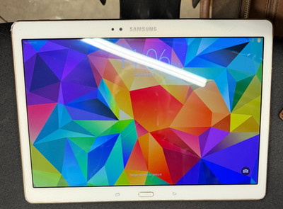 Samsung Galaxy Tab S SM-T807V - 16GB - Wi-Fi + 4G (Verizon) 10.5'' Tablet - White