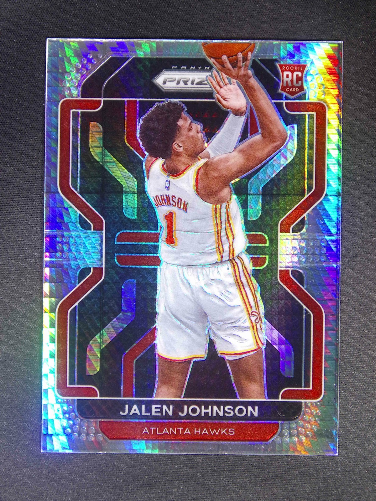 2021-22 Panini Prizm Jalen Johnson #305 RC Rookie Hyper