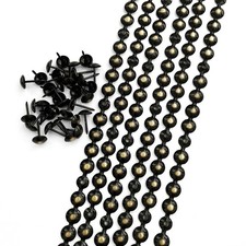 10 Meters Bronze Upholstery Tack Strips, D9.5mm, Nailhead, Sofa, C9.5mm