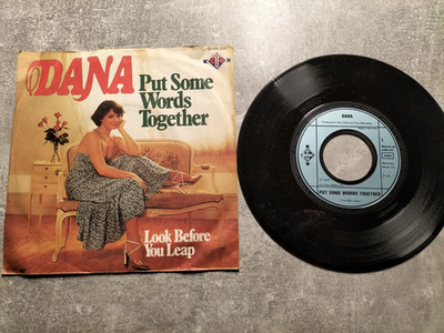 Dana: Put Some Words Together / Single GTO / Oldie - Pop