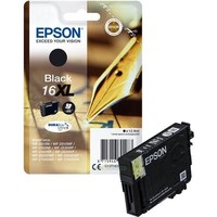 Original Xl Epson Tintenpatrone 16 Black Schwarz Workforce FüLler-Serie T1631