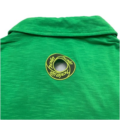 RARE Golf Polo  Hole Life  Shirt M James & Nicholson Embroidered Logo Caribbean