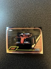 Refractor Carlos Sainz #76 Scuderia Ferrari  2024 Topps Chrome Formula 1 F1 Card