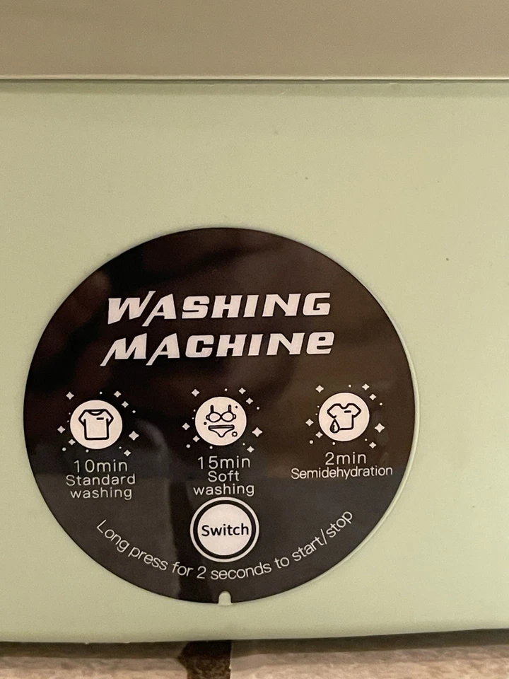 Mini Washing Machine 11L Folding Portable Sterilization Drying Laundry Machines - Image 3 of 4