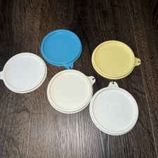 Tupperware 1 x 733 H-Deckel Ø 9/10 cm Julchen Candy Spritzschutz Puderfee top