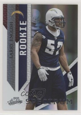 2009 Playoff Absolute Memorabilia 23/25 Larry English #163 Rookie RC 0hd6