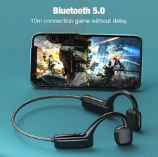 Bone Conduction Bluetooth 5.0 Headphones Wireless Open-Ear Sport Earbuds