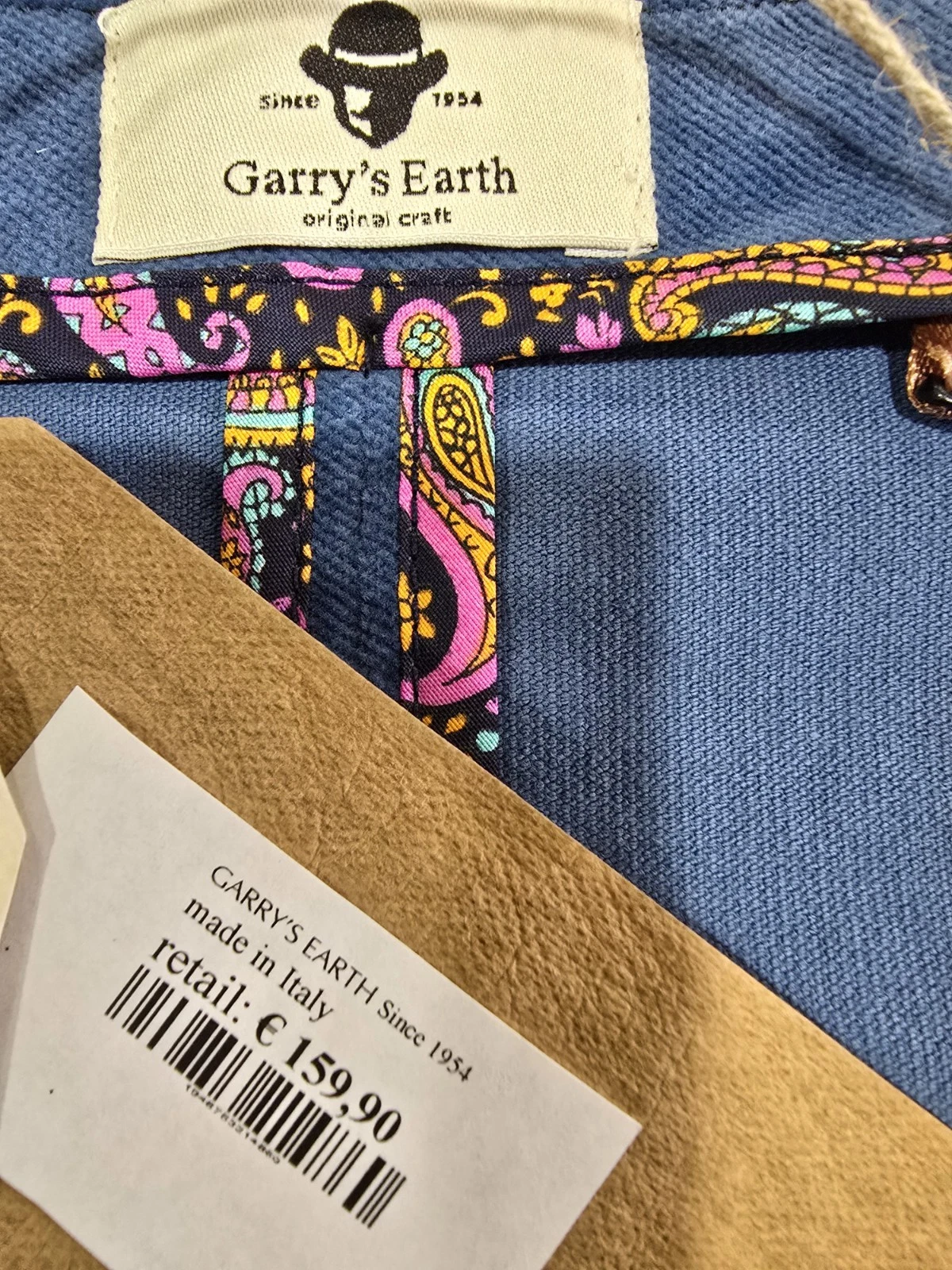 Garry's Earth Vest Handcrafted Made In Italy Size M Cod.34 - product detail image 9