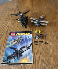 COMPLETE LEGO Batman 7786 The Batcopter: The Chase for Scarecrow