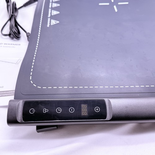Warming Mat for Food 42"X16" Electric Warming Mat, Extra Large Food Warmer - Afbeelding 6 van 9