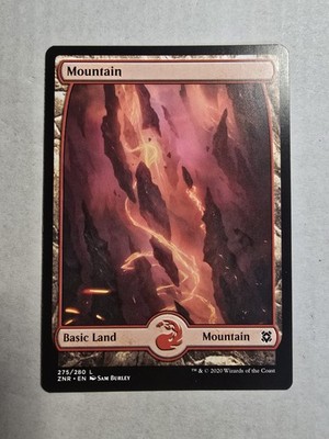 Mountain (275) - Full Art Zendikar Rising Regular