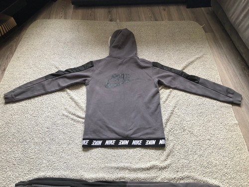 Set tuta Nike - giacca e fondo - uomo S - grigio - ottima+ - Foto 7 di 13