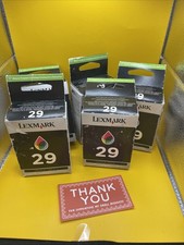 New Genuine Lexmark 29 Ink Cartridge X Series X5370 X5410 Z Series Z845 LOT OF 5