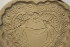 BROWN BAG COOKIE ART  Ceramic Mold LACE HEART Wedding Doves w/RECIPES Book 1985  — photo 8